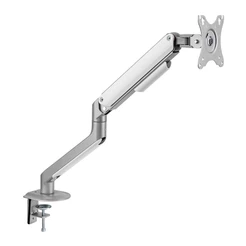 Suporte Articulado Para Monitor Brateck LDT63 C012, 17 Pol. a 32 Pol., Prata, LDT63-C012