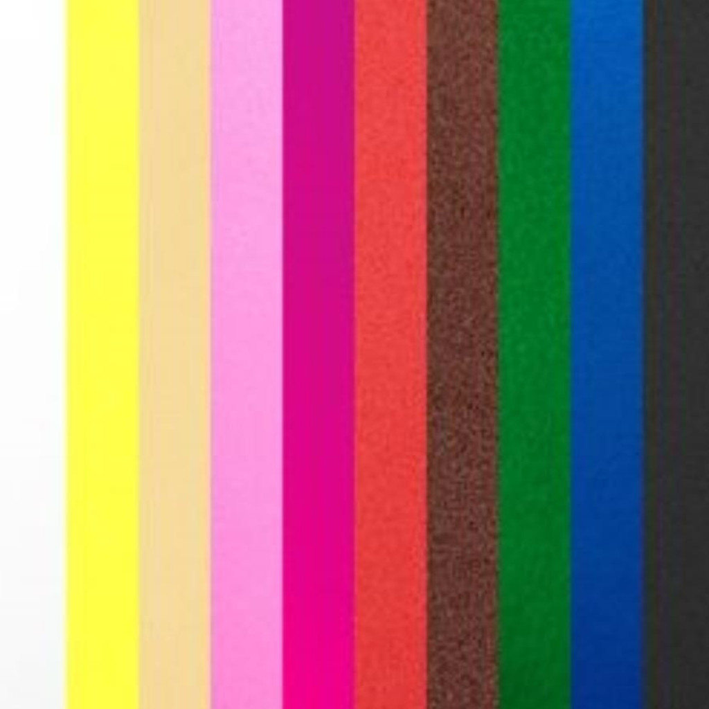 Folha de Eva 40x60 1.6mm 10 Cores make+ - 1 Pacote com 10 Folhas em Oferta na Shopee