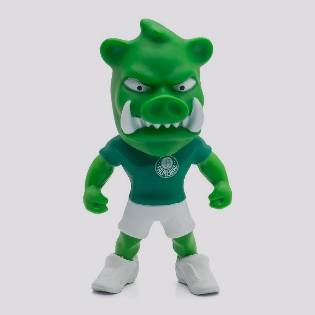 Boneco Mascote Palmeiras Porco em Oferta na Shopee