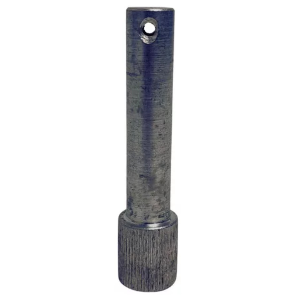 1 Pino Reto Trava Para Carretinha Engate Suporte 100 Mm Aço