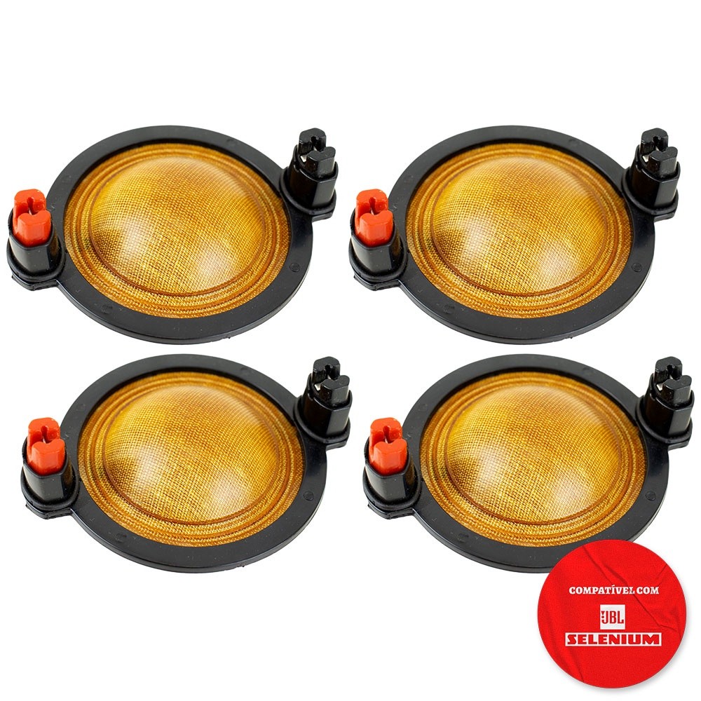 4x Reparo Driver para JBL Selenium D250 Trio Corneta 8 Ohms 100w em Oferta na Shopee