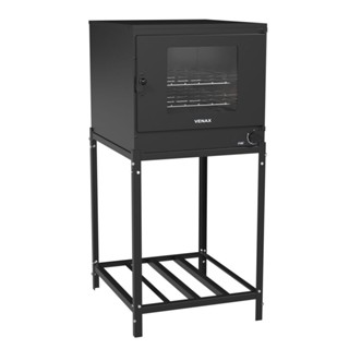Forno Industrial Venax Fi 109 Litros com Base Gas Glp Preto em Oferta na Shopee