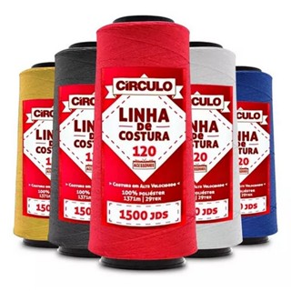 LINHA POLIESTER COSTURA 1500J em Oferta na Shopee