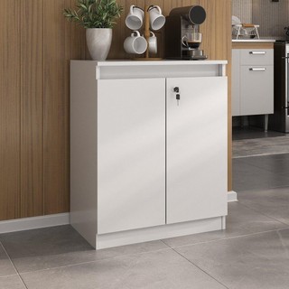 Aparador Buffet 60cm 2 Portas com Chave Multimóveis CR50099 em Oferta na Shopee