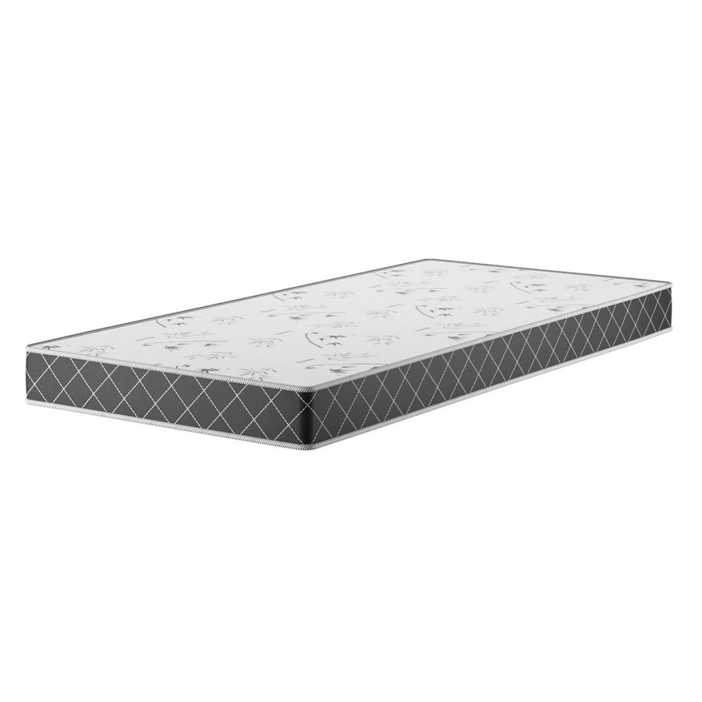 Colchão Casal Double Face Fusion com Espuma D-20 138x188 Xadrez/Preto - Vian em Oferta na Shopee