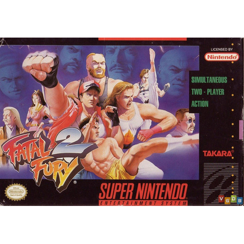 Fatal Fury 2 Na Caixa Super Nintendo