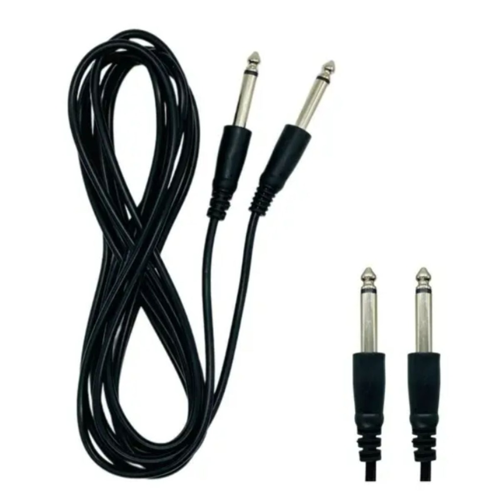 Cabo Mono P10 x P10 Profissional 5 m Equipamentos Musicais