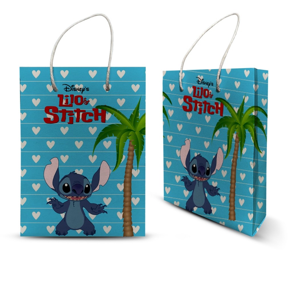 10 SACOLINHAS SURPRESA LILO STITCH PERSONALIZADAS LEMBRANCINHA PARA FESTA