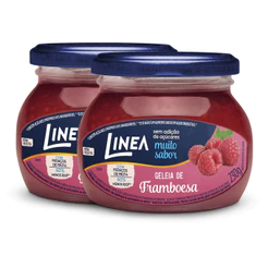 Kit 2 Geleias Linea Sabor Framboesa de 230g