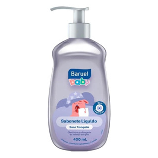 Sabonete Líquido Infantil Sono Tranquilo Baruel Baby 400 Ml em Oferta na Shopee