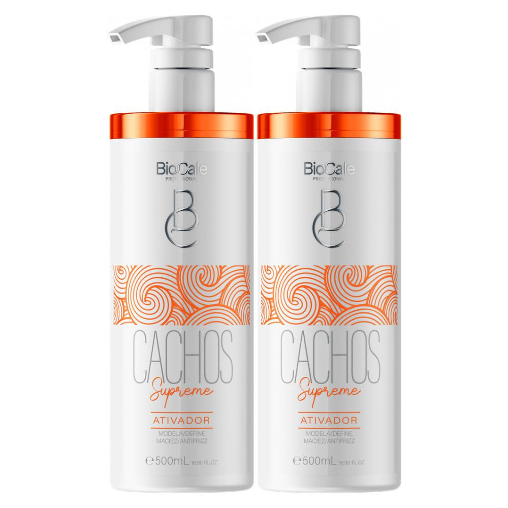 Biocale - Kit 2 Ativador De Cachos Supreme 500g