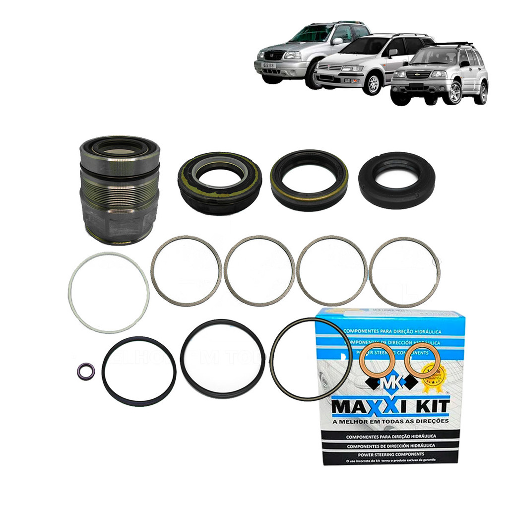Reparo Caixa de Direção Chevrolet Tracker 98 a 09/ Suzuki Grand Vitara 98 a 03/ Mitsubishi Space Wagon 99 a 04 CX KYB