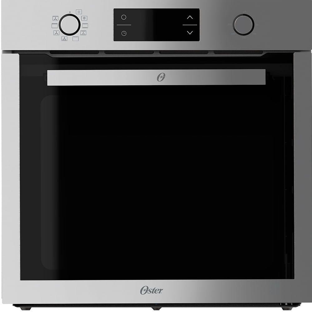 Forno De Embutir Elétrico Oster Semi Digital Black Inox 75L 220V