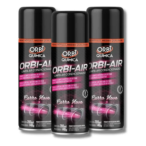 HIGIENIZADOR DE AR CONDICIONADO - ORBIAIR - 3UND em Oferta na Shopee