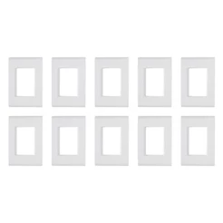 Kit 10UN Placas 4x2 3 Postos Juntos Liz Branca – Tramontina