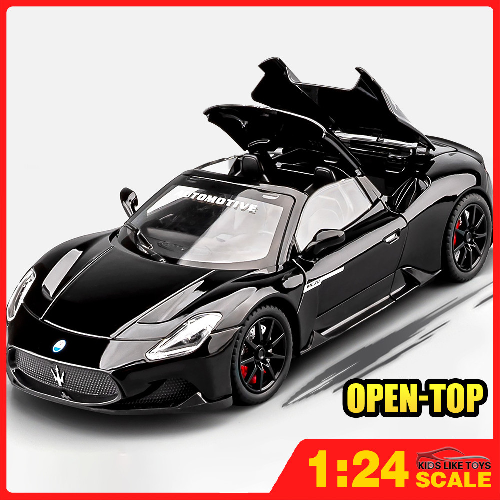 KLT 1 : 24 Maserati MC20 Diecast Modelo Carro Liga Carros Brinquedos Coleção Presente Para Crianças Menino Menina