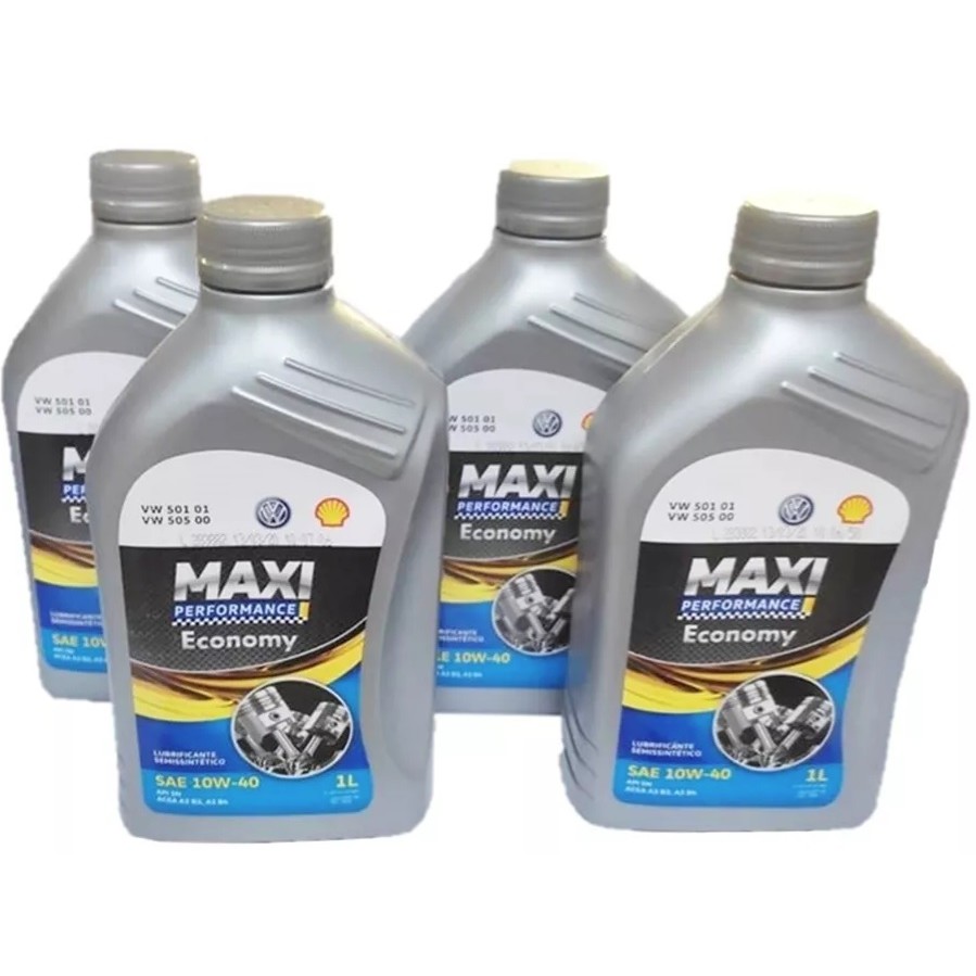 4l óleo semissintético 10w40 Volkswagen Gol G5 2009 a 2013 1.6 Flex