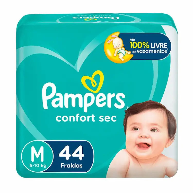Pampers Confort Sec 44 Unidades: Onde Comprar | BuscaProdutos