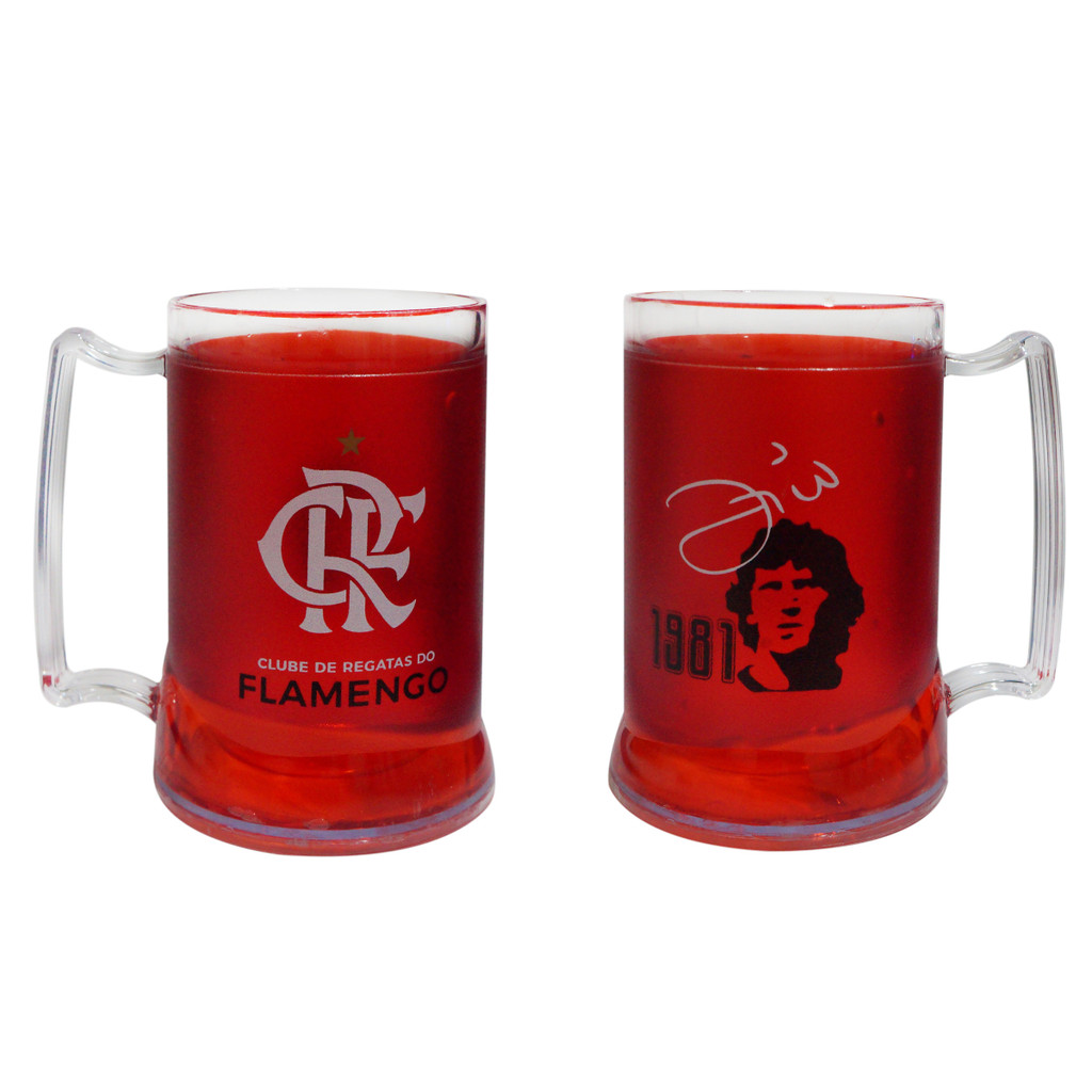 Caneca Gel Flamengo Zico: Onde Comprar | BuscaProdutos