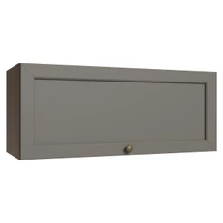 Armário Aéreo 80 cm 1 Porta Basculante Rustic/Cinza Vik Madesa