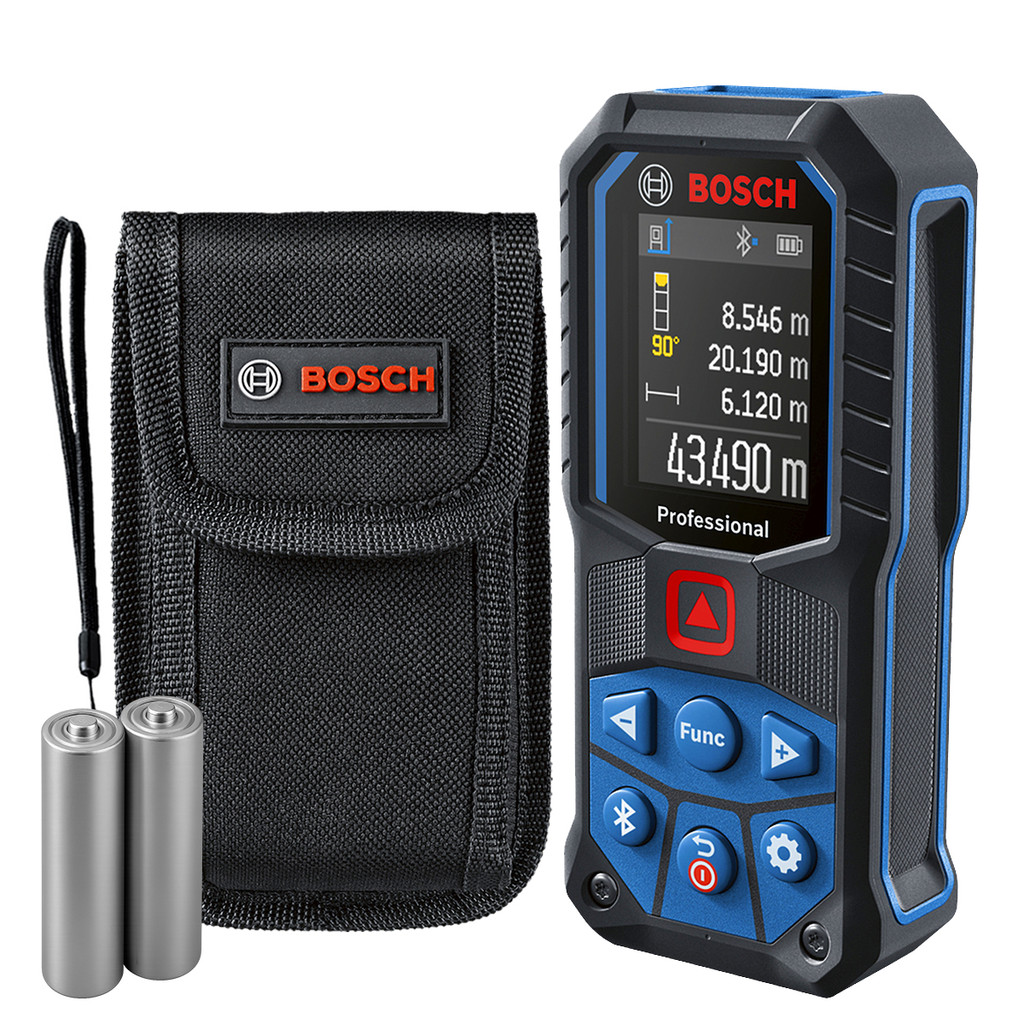 Trena Laser 50m Bosch GLM 50-27 C com Bluetooth e Aplicativo Multifunção - Home & Living