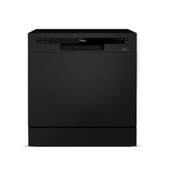Lava Louças Midea 8 Serviços Preta DWA08P1 110V