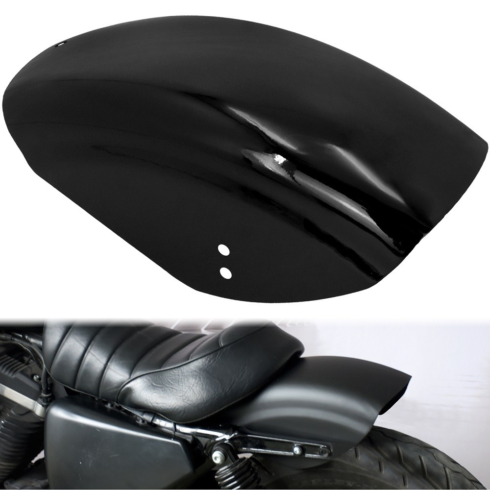 Motocicleta Universal Traseiro Fender Respingo Paralama Capa Guarda Para Harley Sportster XL 883 1200 72 Super Baixo Roa
