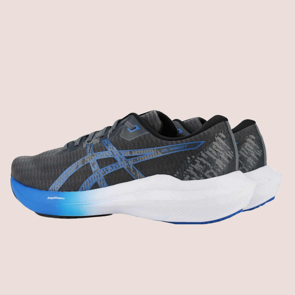 Tênis Asics Shotgun 7 Conforto e Amortecimento Para Academia Caminhada e Dia a Dia Esportivo