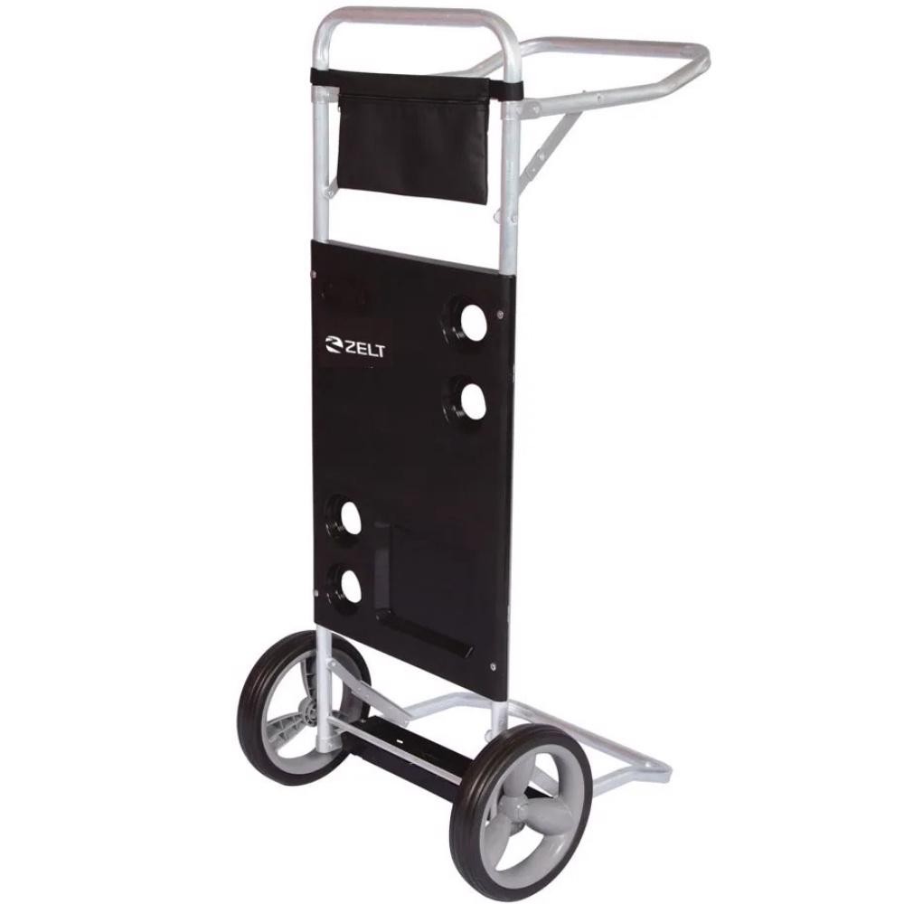 Carrinho de Praia em Alumínio Preto até 15 KG 2624 ZELT em Oferta na Shopee