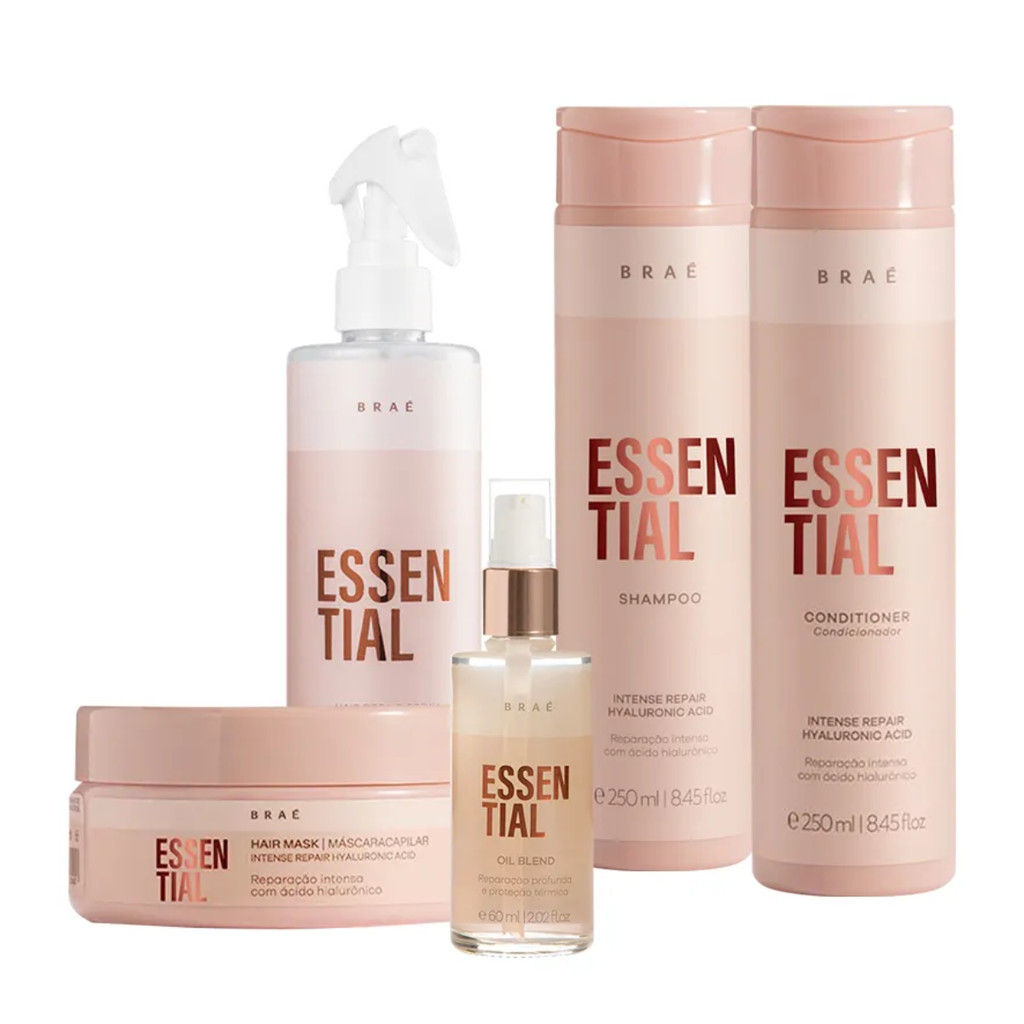 Kit Braé Essential Completo (5 Produtos)
