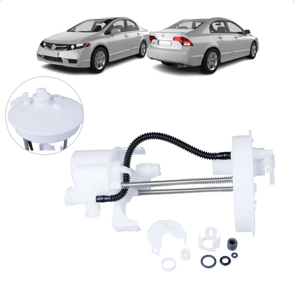 Filtro Combustível Honda Civic 1.8 16V LX/EXS/LXS 2006 A 2007 - Completo em Oferta na Shopee