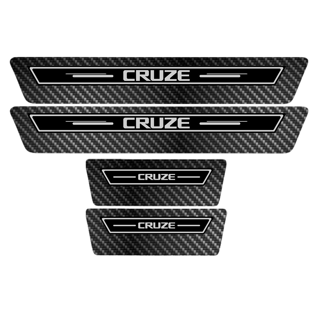 Soleira Porta Premium Preto Carbono Cruze 22 23 2024 2025