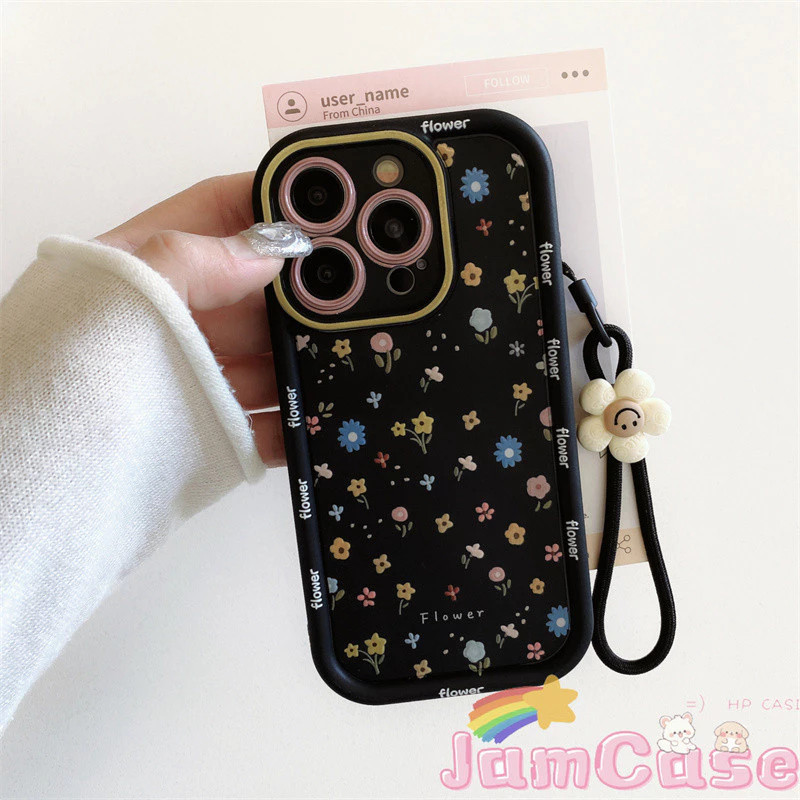 Capinha Capa de Silicone Padrão floral Anti queda e Macia para Samsung A04 A05 A10 A12 A14 A15 A32 A35 A55 A72 em Oferta na Shopee