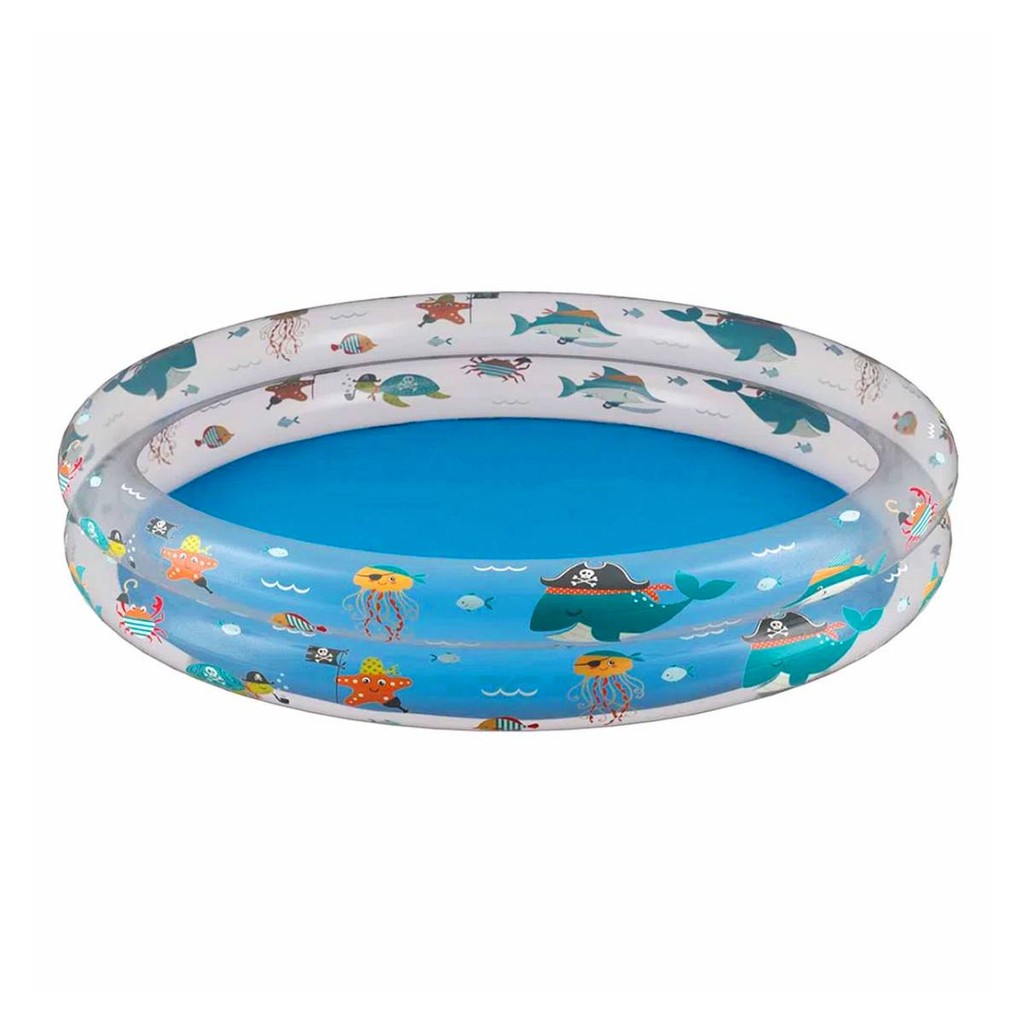 Piscina Banheira Inflável Infantil Redonda 180 Litros  - Mor em Oferta na Shopee