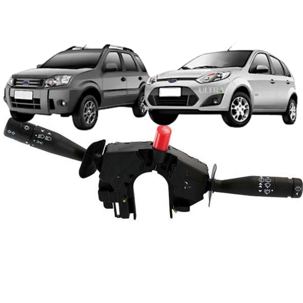 Chave Seta Completa Ford Fiesta Hatch 03 a 10 / Fiesta Setan 05 a 10 / Ecosport 05 a 13 - com Limpador Traseiro (Os