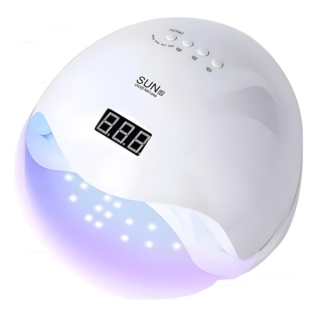 Cabine Unha Profissional Com Sensor Led Uv Secagem Gel Acrigel Esmalte