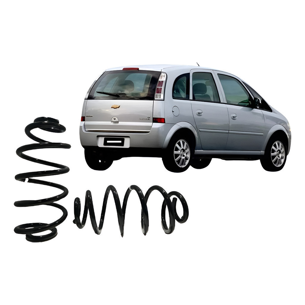 Par Mola Traseira Reforçada Gnv Meriva 2002 2003 2004 2005
