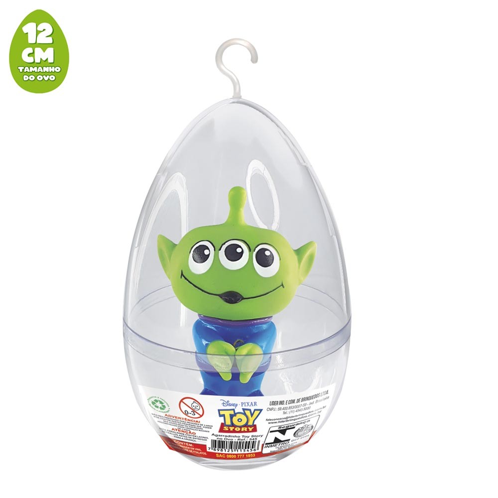 Agarradinho no Ovo Pequeno - Toy Story - Alien