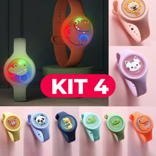 Pulseira Infantil Luminosa Repelente de Mosquitos com Fivela Repelente de Mosquitos Rotativa Relógio Portátil Piscante em Oferta na Shopee