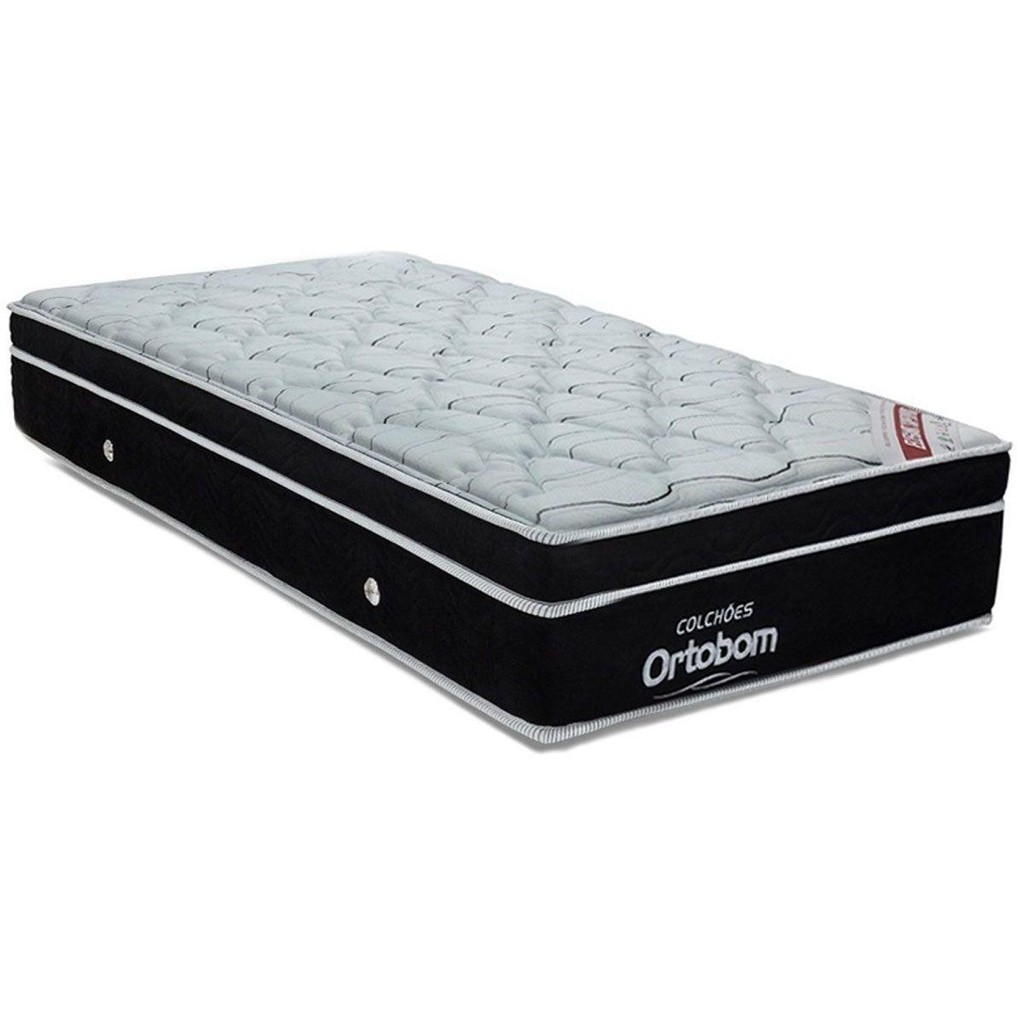Colchão Solteiro Molas Ensacadas SuperPocket Elegant OrtoPillow (88x188x28) - Ortobom - Home & Living