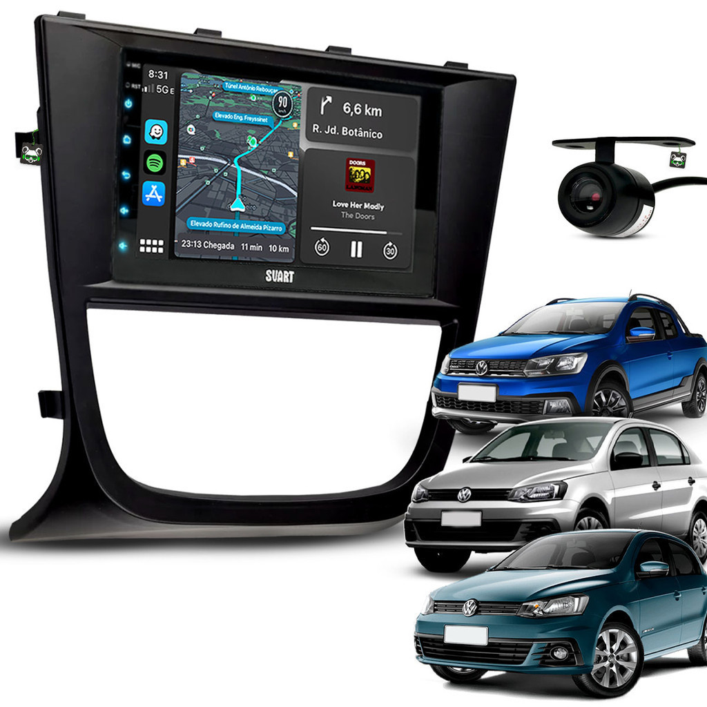 Kit Multimidia Android 7 Pol Saveiro G5 2008 09 10 2011 2012