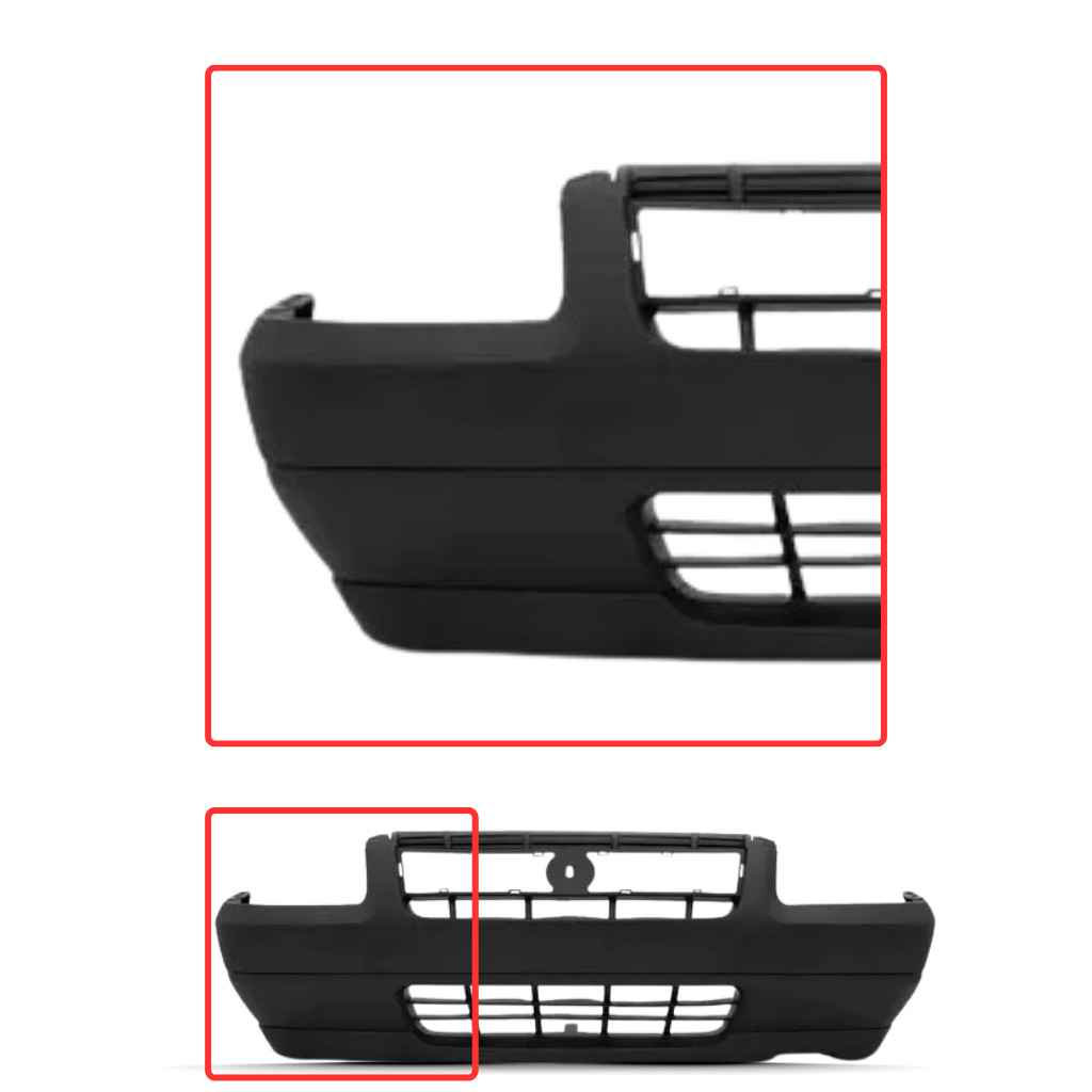 Detalhes do Kit Parachoque Dianteiro + Traseiro Fiat Uno 2004 2005 á 2010 Texturizado