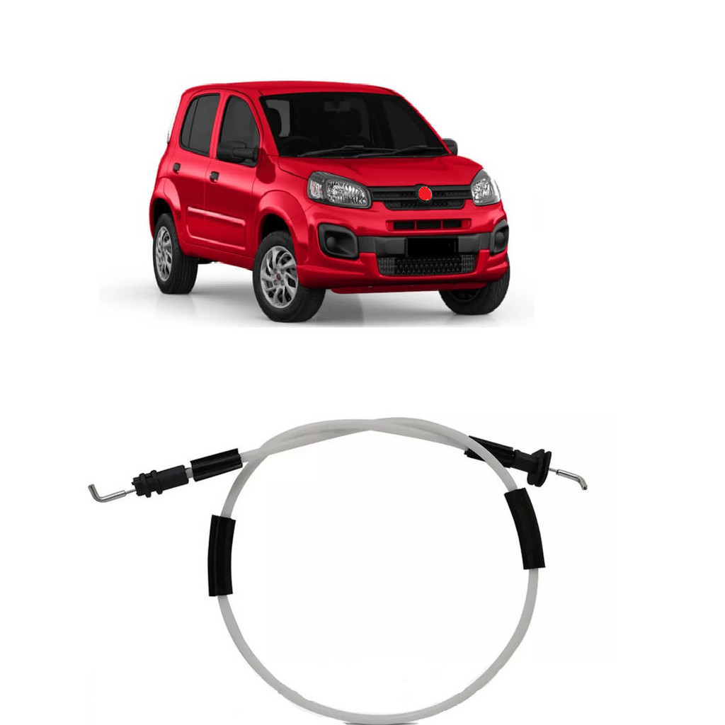 Cabo Abertura de Porta Dianteira Uno Vivace Uno G2 Novo 4 Portas Lado Direito em Oferta na Shopee
