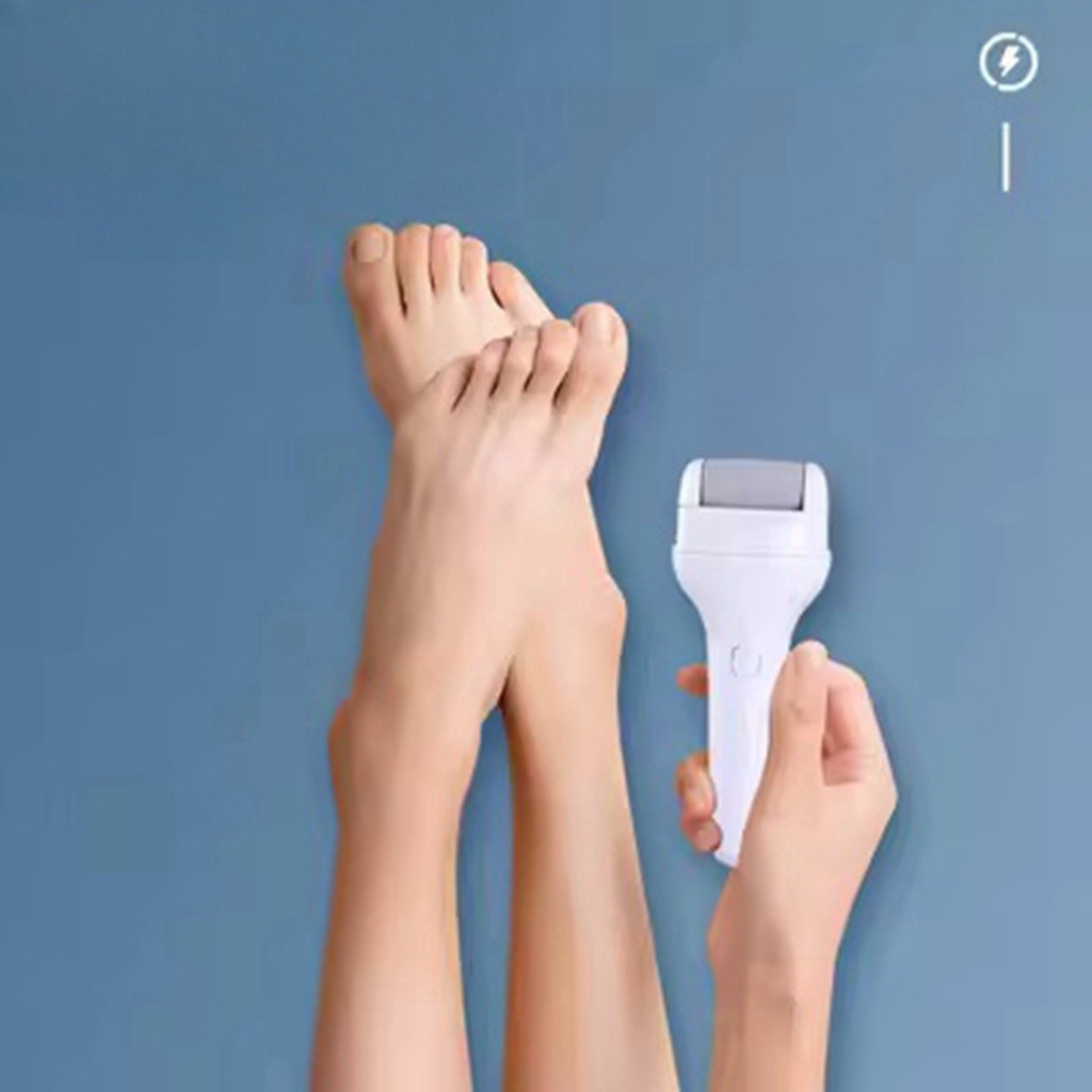 Lixador De Pé Elétrico Lixa Elimina Calo Portátil Usb Pilha Removedor De Calos Esfoliante Elétrico Profissional Premium para pés, calcanhar. Portátil, Recarregável Sale