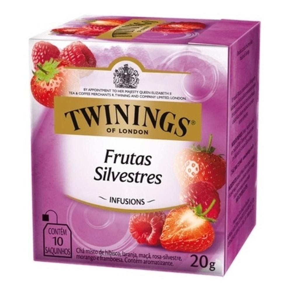 Chá De Frutas Silvestres 10 Sachês Twinings 20G Infusão Herbal
