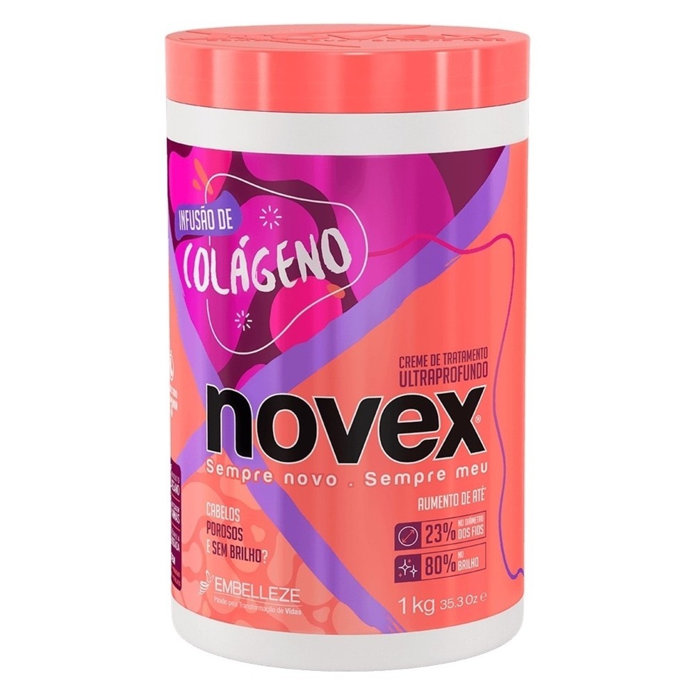Creme de Tratamento Novex Infusao de Colageno 1kg