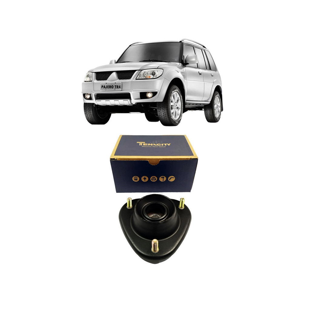 COXIM BATENTE SUPERIOR AMORTECEDOR DIANTEIRO PAJERO TR4 TODAS ORIGINAL TENACITY COM ROLAMENTO