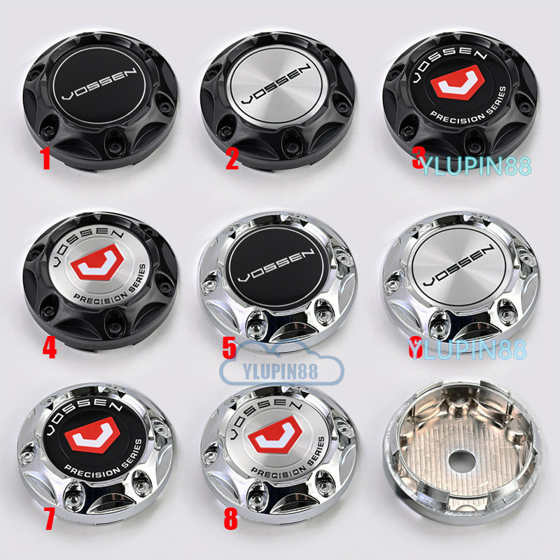 Tampas Do Cubo Da Roda JDM 64-68mm À Prova D'água-Para Aro De Corrida Vossen Anti-Perda Centro Capa Ajuste Atualização D