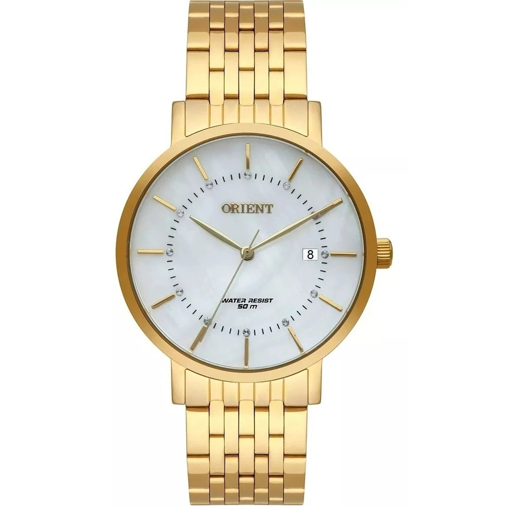 Relógio Orient Feminino Fgss1164 B1kx Dourado Analogico