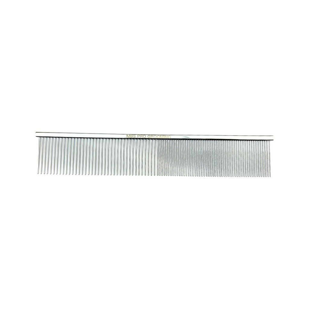 Pente Para Pet Cães e Gatos MBS Pro Grooming Finesse 19cm